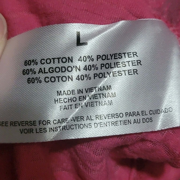 Nine West Pink Sequin Hoodie - Picture 6 of 6